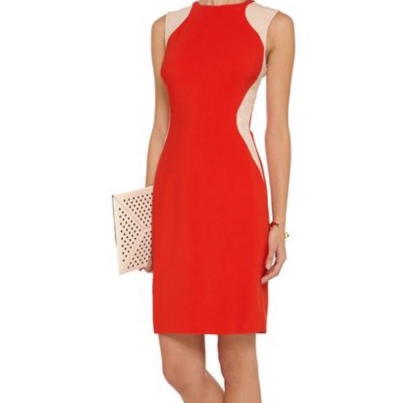Stella McCartney Vermillion Cocktail Dress - Picture 1 of 13
